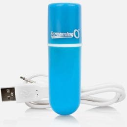 SCREAMING O - RECHARGEABLE VIBRATING BULLET VOOOM BLUE 2